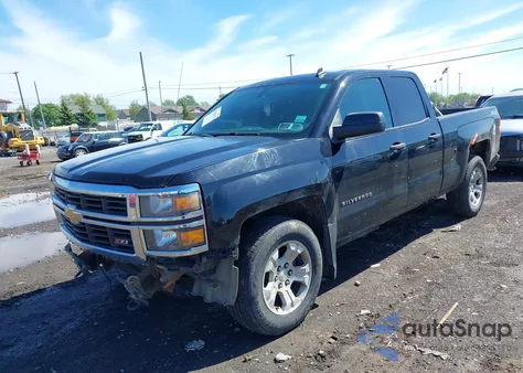 2014 Chevrolet Silverado 1500 2Lt z USA, uszkodzony, nr VIN 1GCVKREC6EZ201525